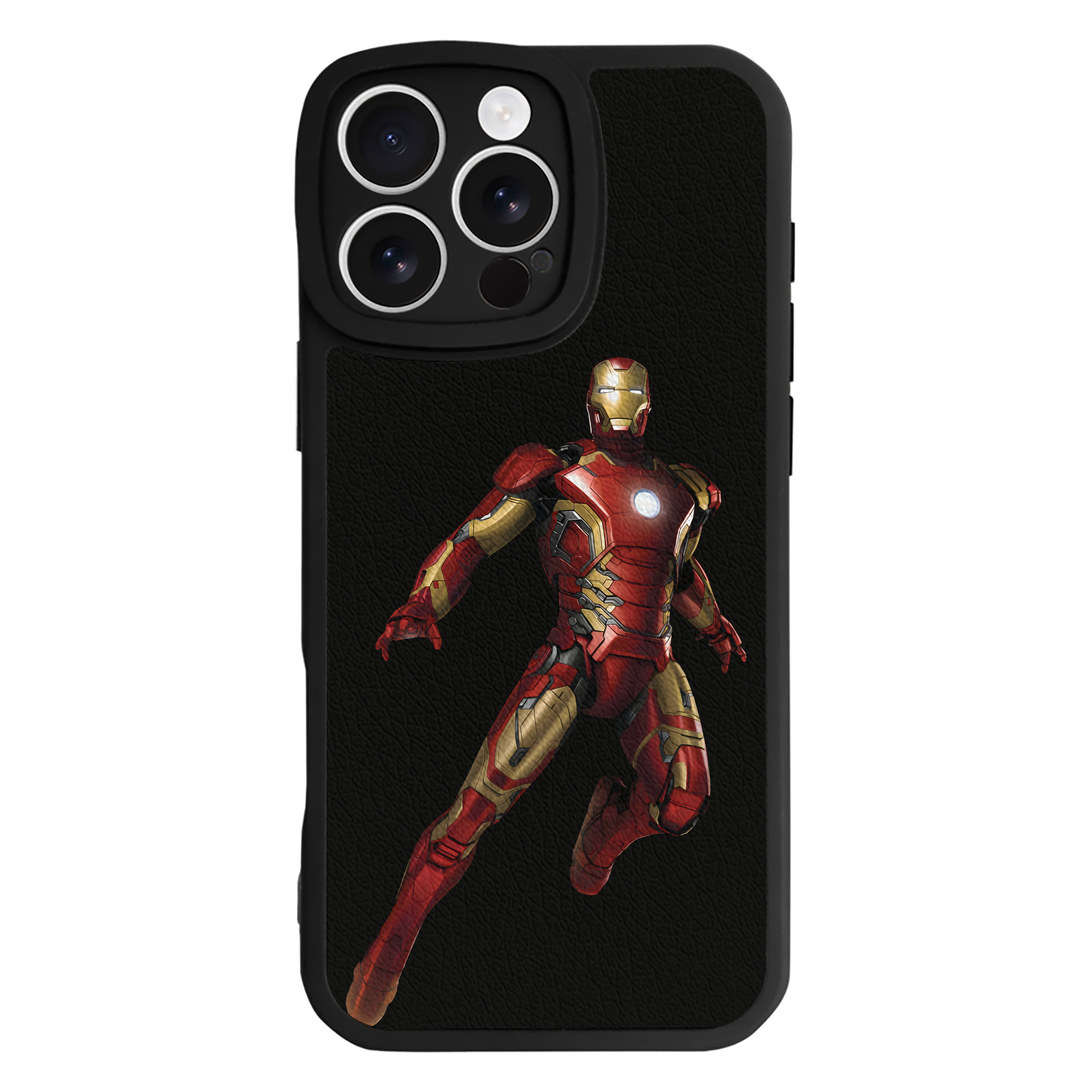 （画像用） アベンジャーズ The Avengers 【iPhone 16シリーズ対応】シリコンスマホケース（レザー調） 材質：シリコン